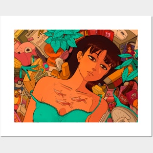 Perfect Blue Posters and Art